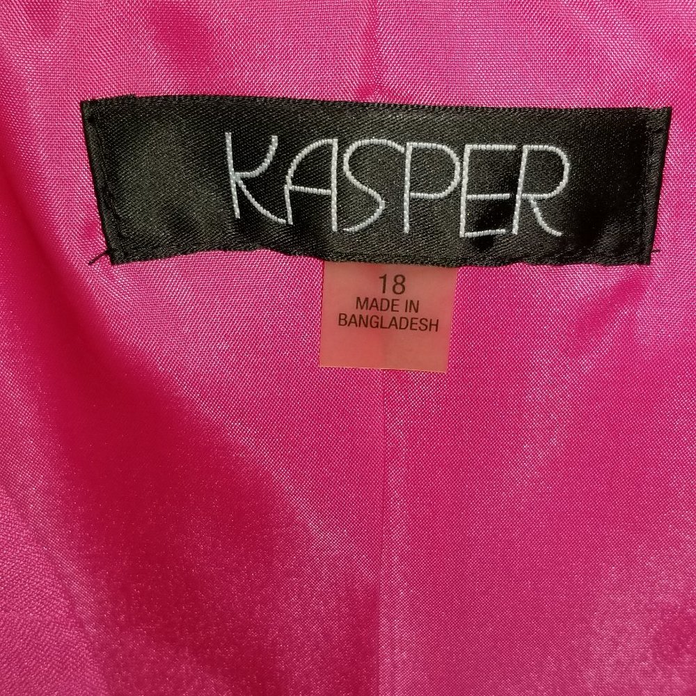 Kasper Polyester  jacket NWOT   Size 18